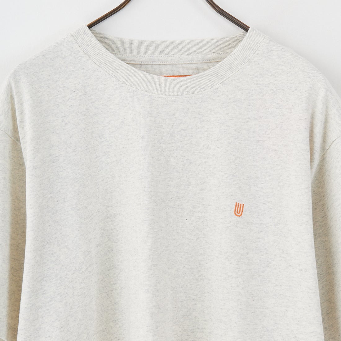 UNIVERSAL OVERALL [ユニバーサルオーバーオール] 別注 レオパード柄 カバーオールTシャツ [U2511283IN-JF] OATMEAL