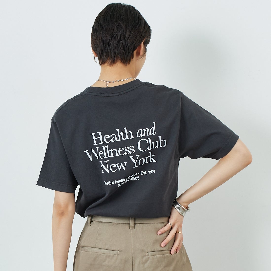 Sporty&Rich [スポーティアンドリッチ] HWCNY ショートスリーブTシャツ [TO043622016]