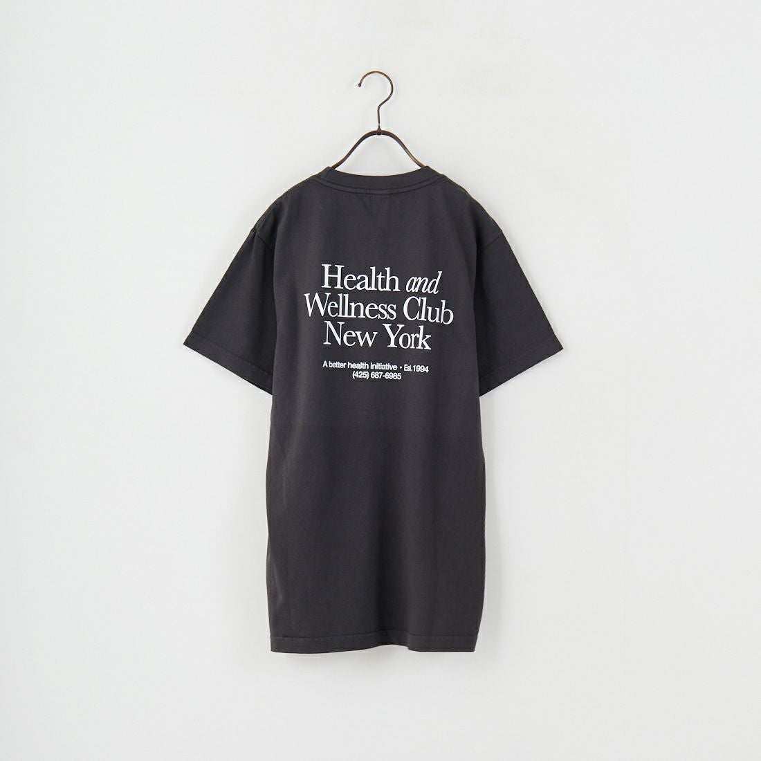 Sporty&Rich [スポーティアンドリッチ] HWCNY ショートスリーブTシャツ [TO043622016] F.BLACK