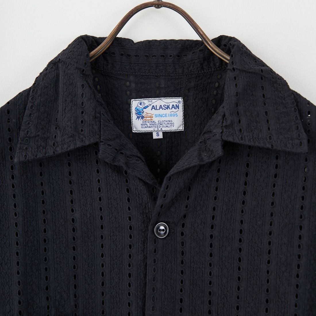 THE ALASKAN [アラスカン] ハコバストライプ ノースリーブブラウス [AL251HS16021] BLACK