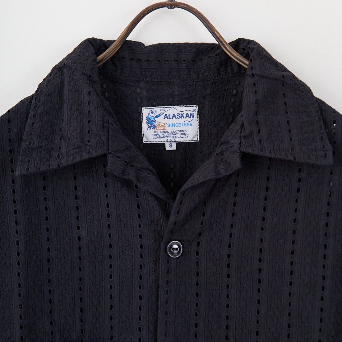 THE ALASKAN [アラスカン] ハコバストライプ ノースリーブブラウス [AL251HS16021] BLACK