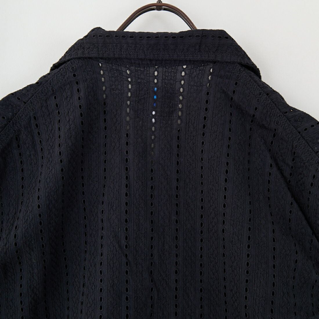 THE ALASKAN [アラスカン] ハコバストライプ ノースリーブブラウス [AL251HS16021] BLACK