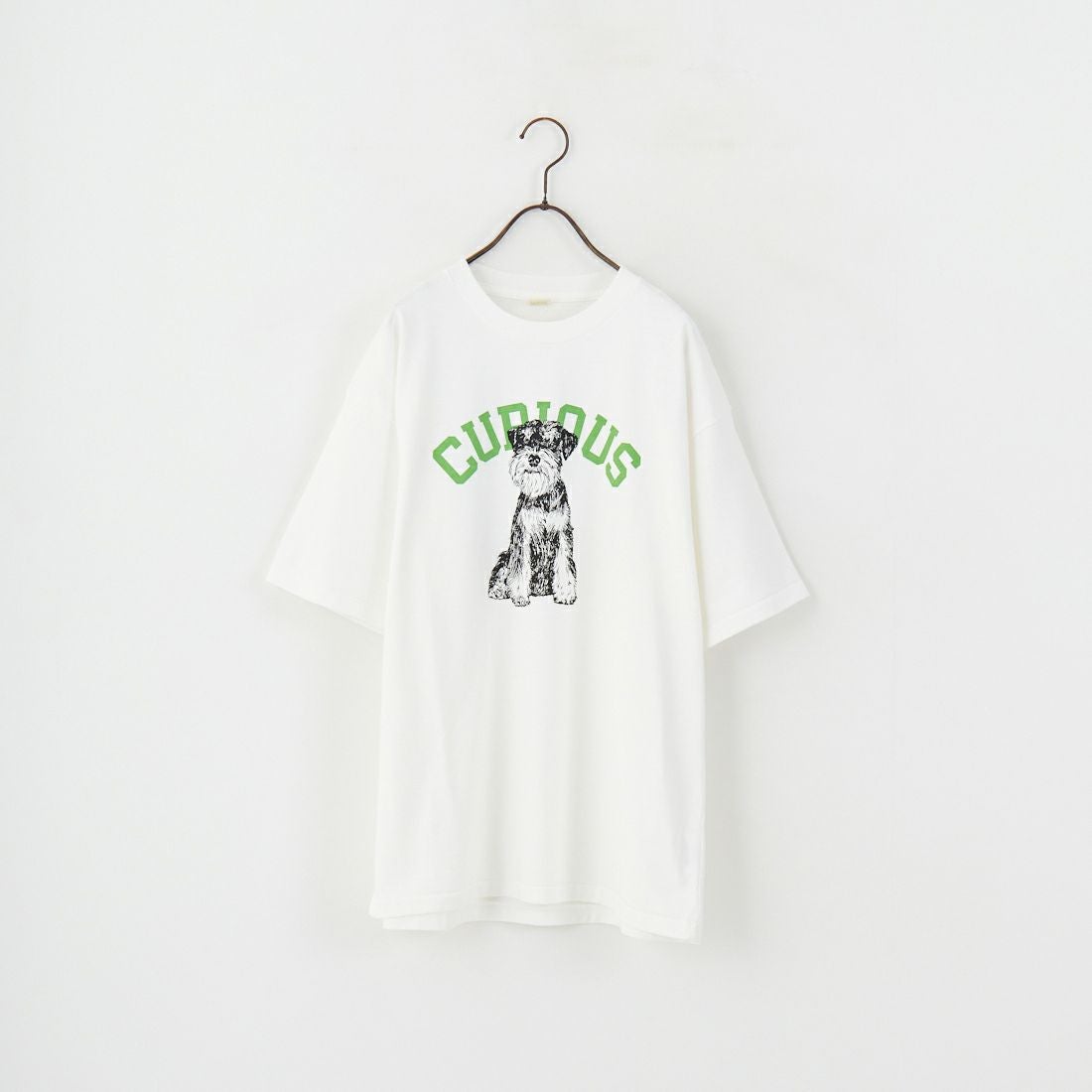 SCREEN STARS [スクリーンスターズ] 別注 ドッグ&キャットプリントTシャツ [2522-SSIN-JF] WHT DOG