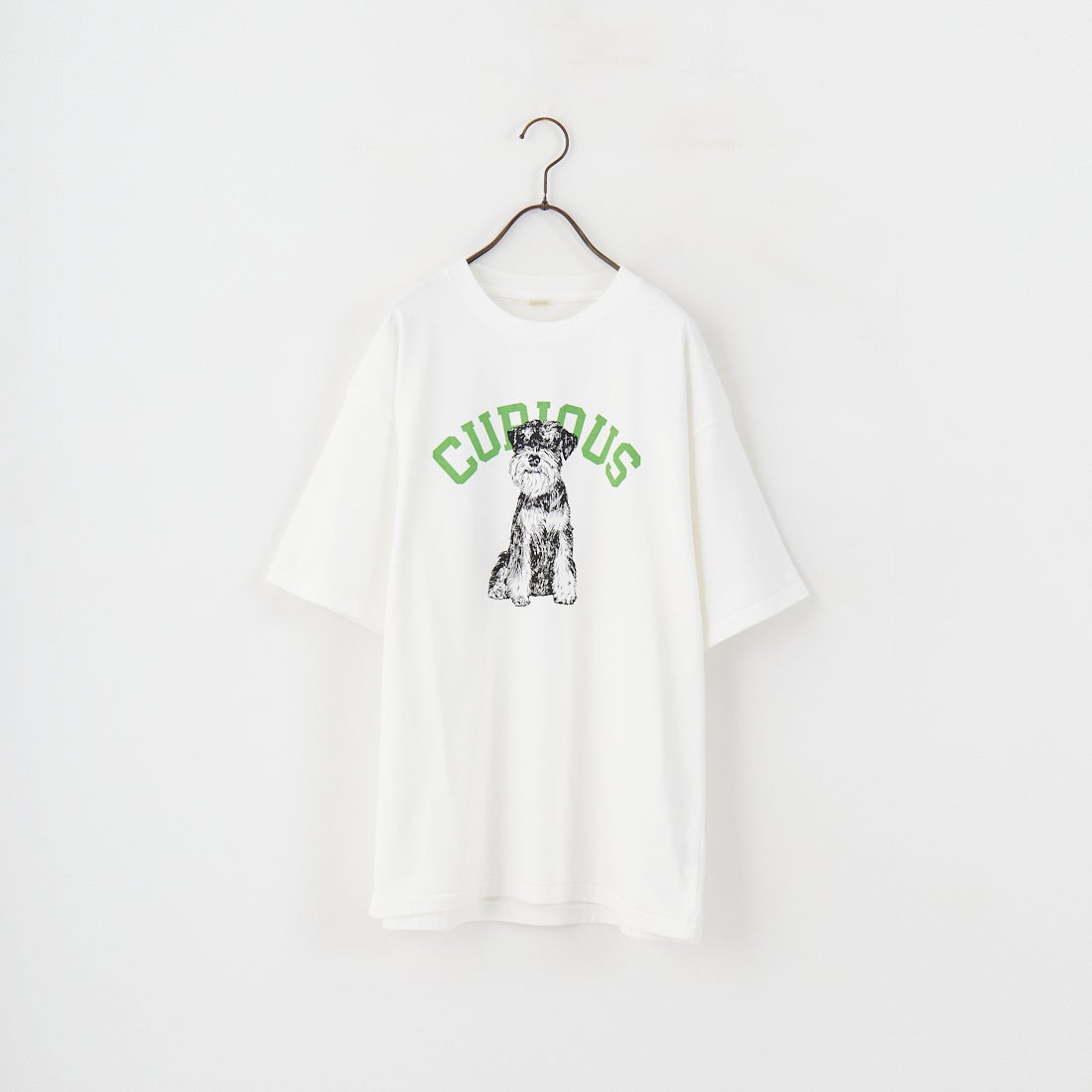 SCREEN STARS [スクリーンスターズ] 別注 ドッグ&キャットプリントTシャツ [2522-SSIN-JF] WHT DOG