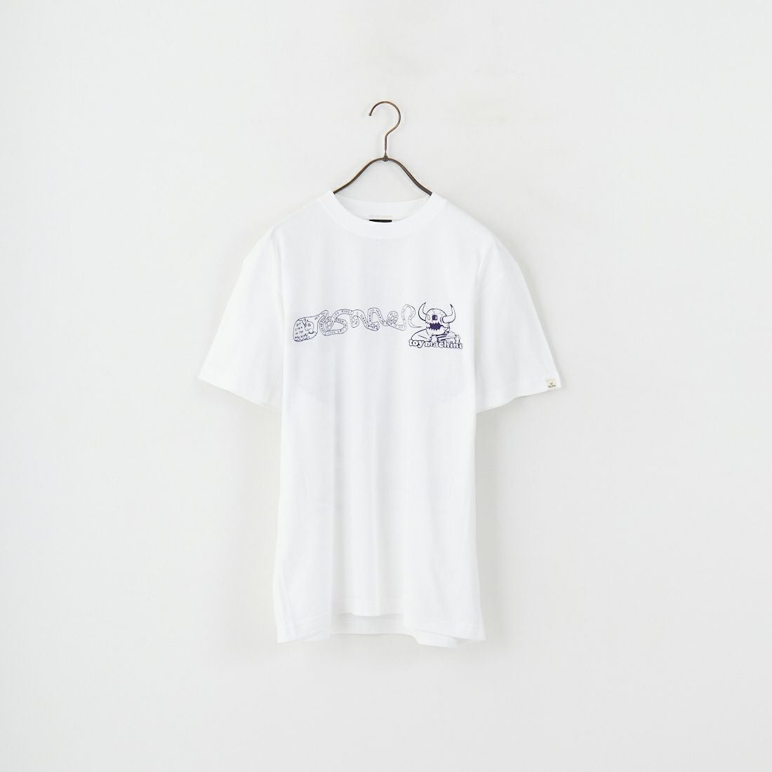 toy machine [トイマシーン] フィストロゴ ショートスリーブTシャツ [TMSFST12] WHITE