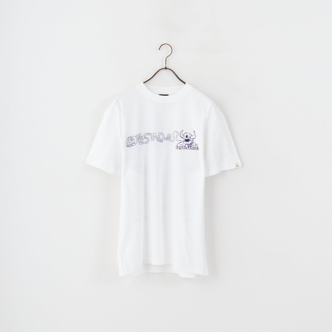 toy machine [トイマシーン] フィストロゴ ショートスリーブTシャツ [TMSFST12] WHITE