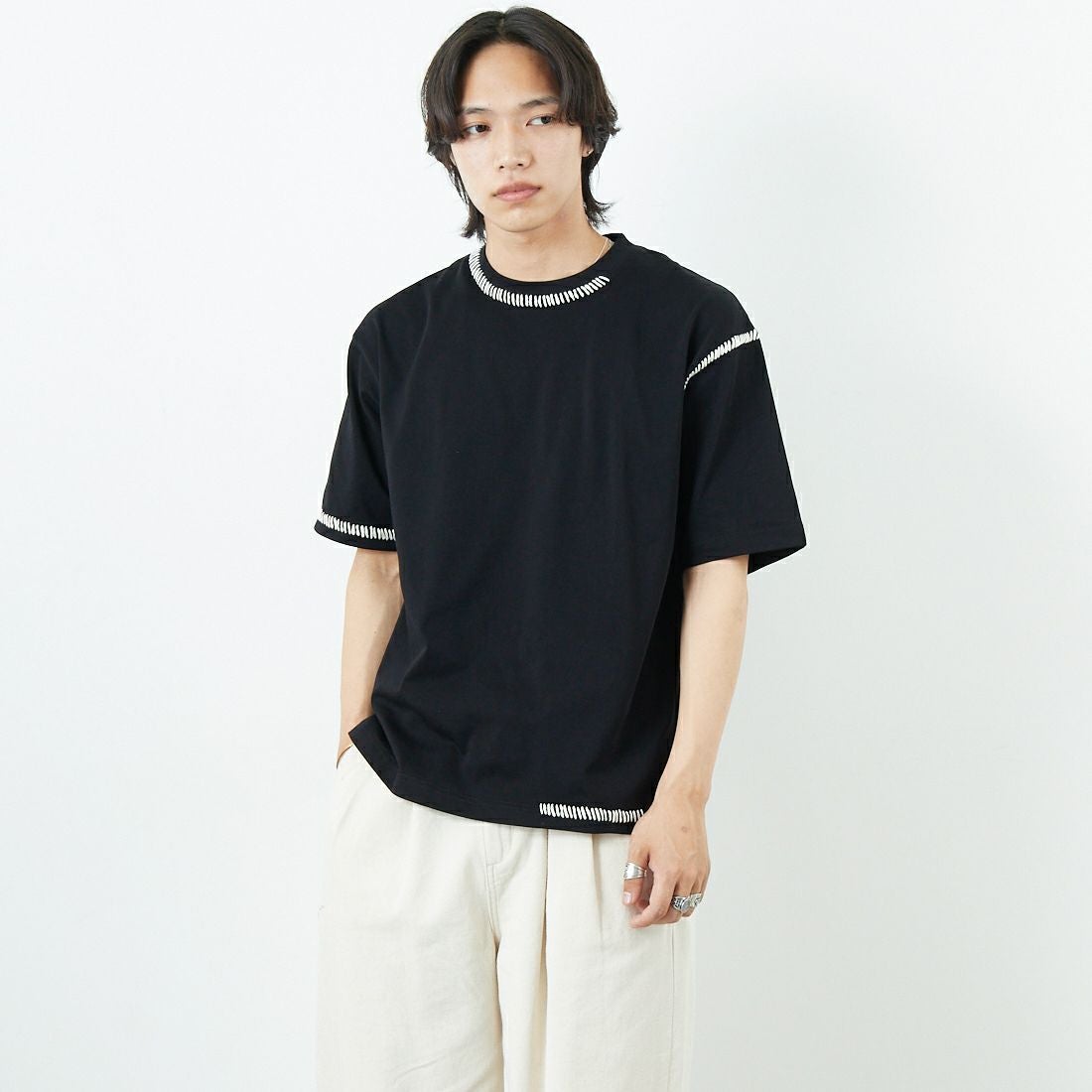700 BLACK&&モデル身長：179cm 着用サイズ：1&&