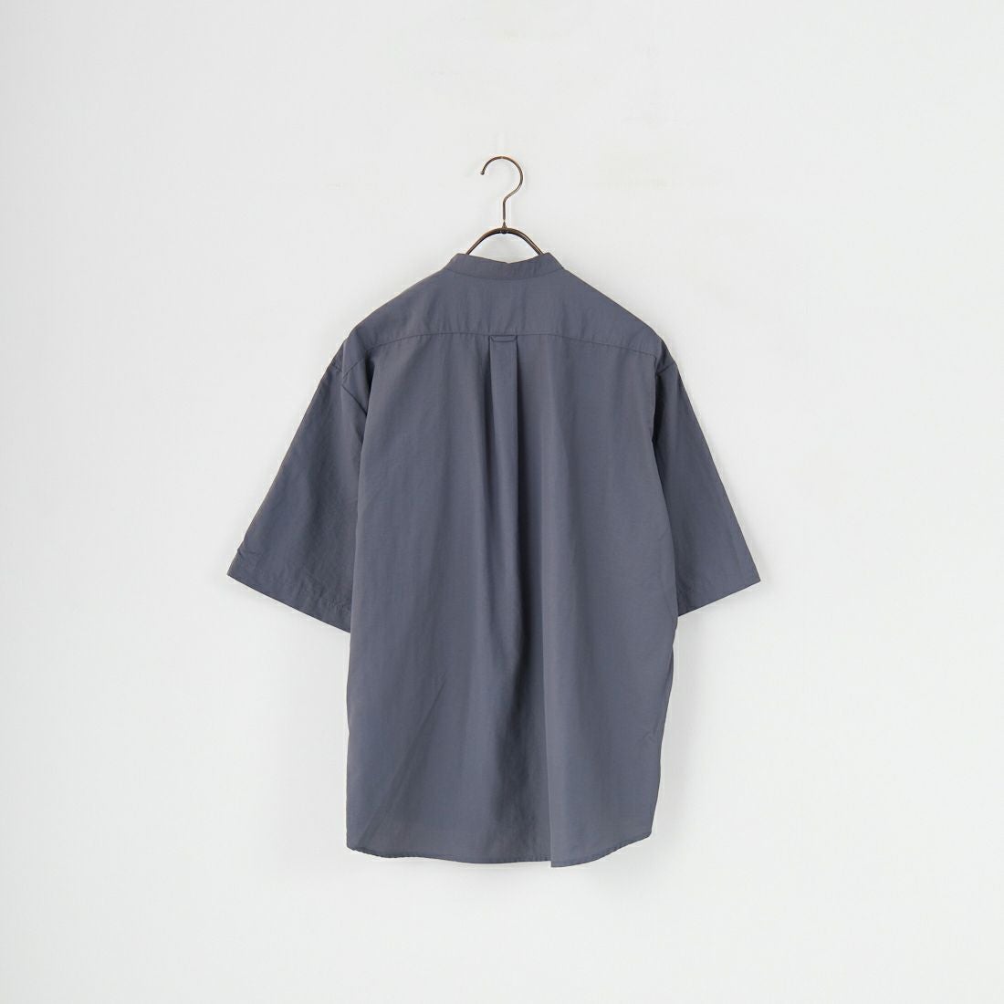 Jeans Factory Clothes [ジーンズファクトリークローズ] TECH ナイロンリップバンドカラーシャツ [EPC-53103] 3 GREY