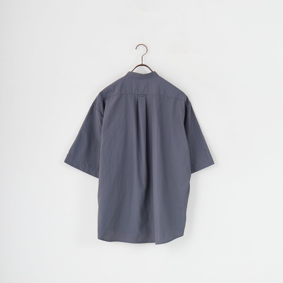 Jeans Factory Clothes [ジーンズファクトリークローズ] TECH ナイロンリップバンドカラーシャツ [EPC-53103] 3 GREY