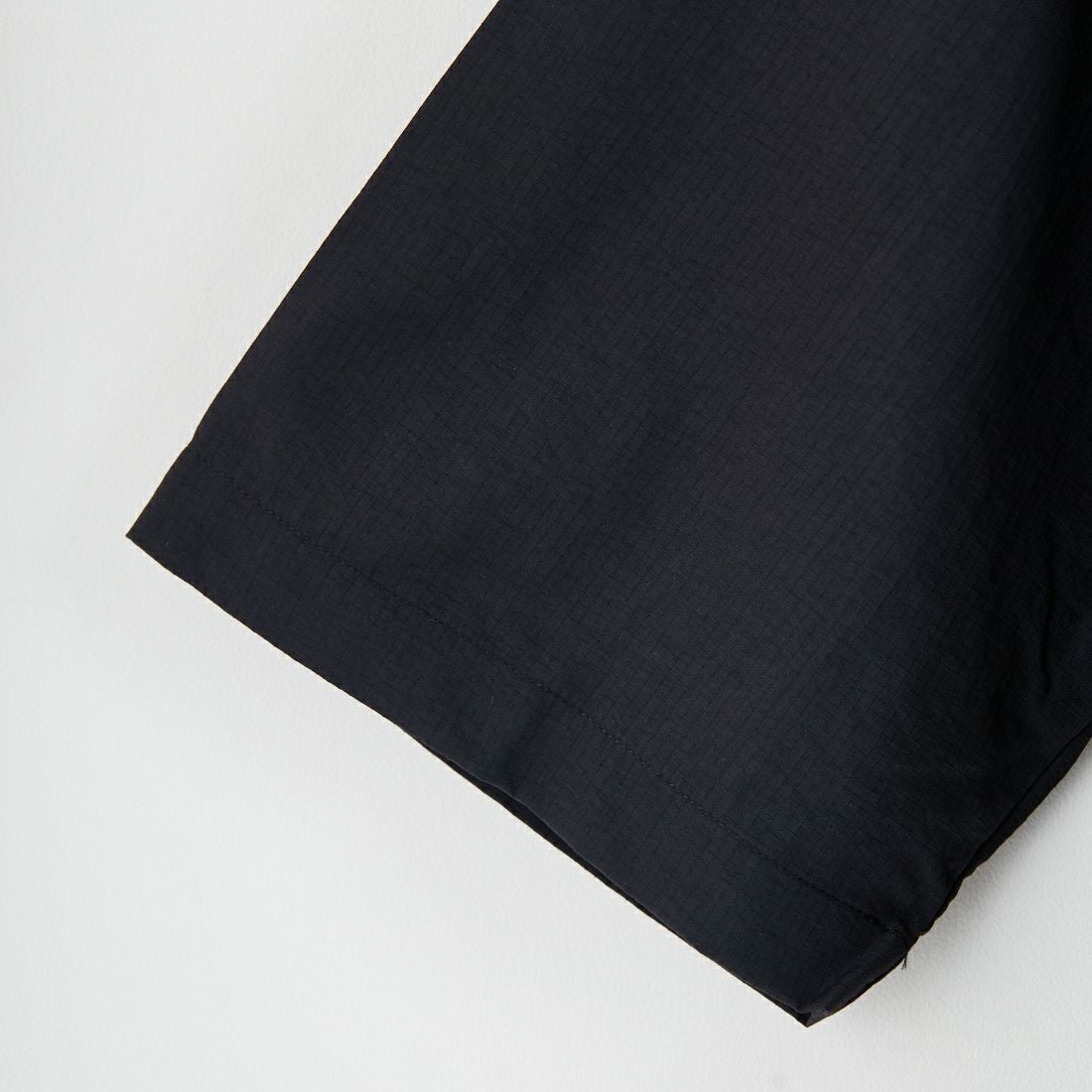 Jeans Factory Clothes [ジーンズファクトリークローズ] TECH ナイロンリップバンドカラーシャツ [EPC-53103] 4 BLACK