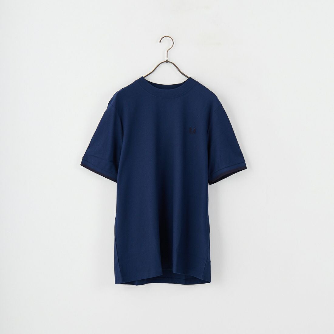 FRED PERRY [フレッドペリー] 袖ティップライン ワンポイント刺繍ロゴ 鹿の子Tシャツ [M4654] Y48 TENNIS