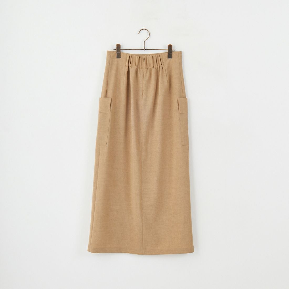 Jeans Factory Clothes [ジーンズファクトリークローズ] リネンライクポプリンタイトスカート [21254055] 033 ﾍﾞｰｼﾞｭ