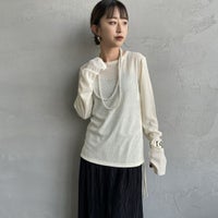 21 IVORY&&モデル身長：150cm 着用サイズ：F&&
