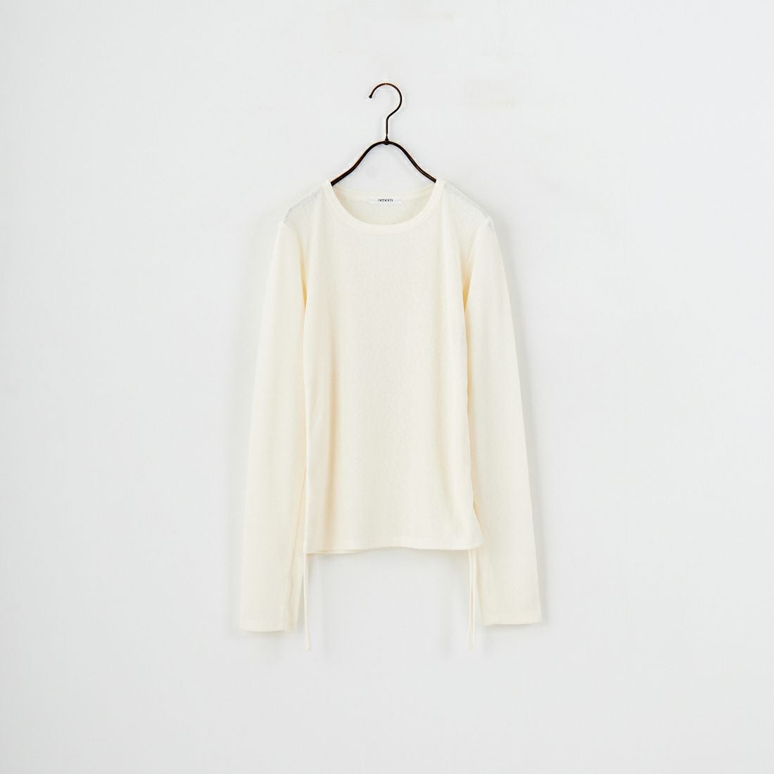 nenom [ネノム] サイドドロストシアーカットソー [NE25132001] 21 IVORY