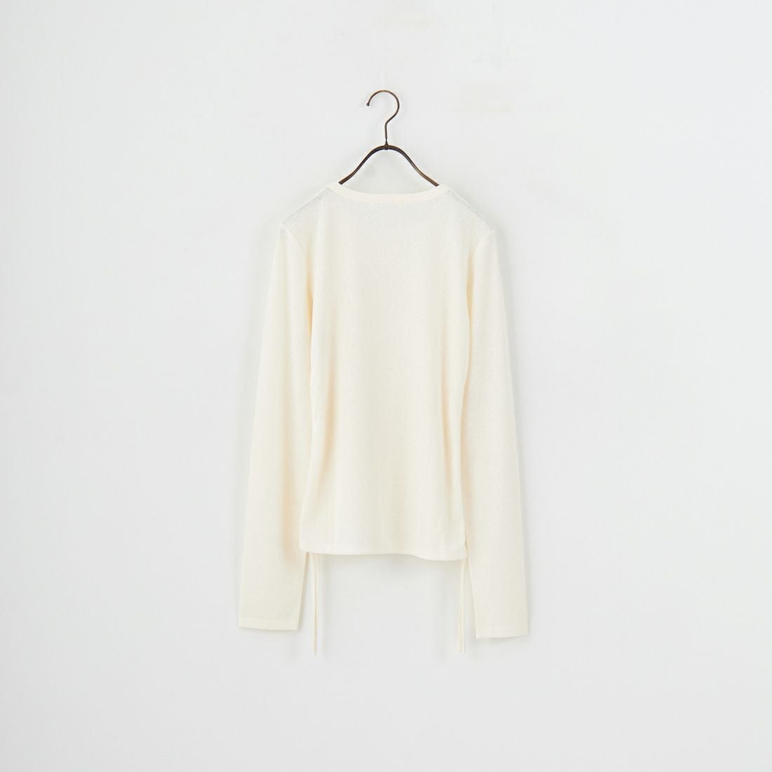 nenom [ネノム] サイドドロストシアーカットソー [NE25132001] 21 IVORY