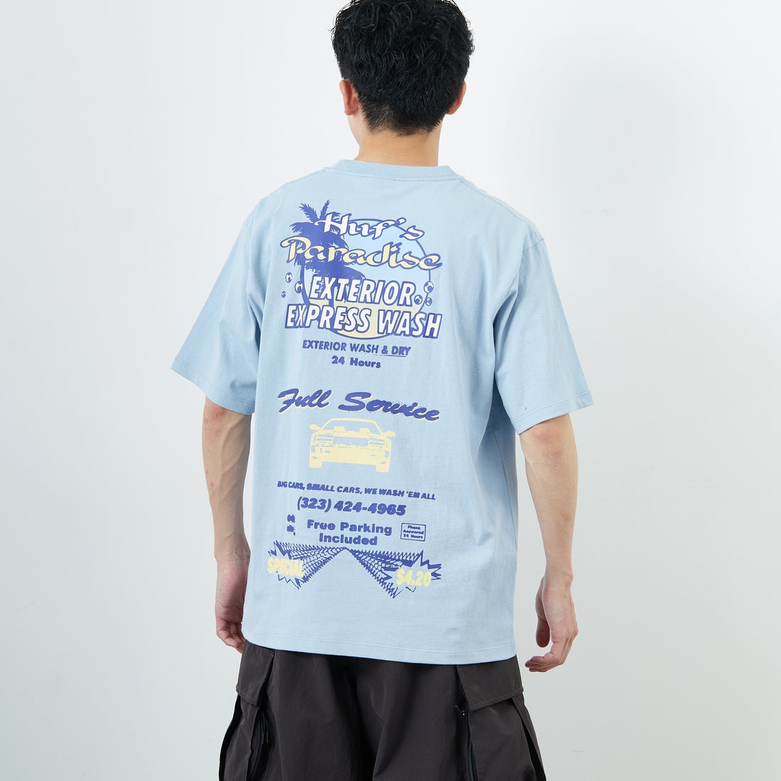 パクソジュン　公式ファンミTシャツ　新品 HUF [ハフ] フルサービス ショートスリーブTシャツ [TS02455