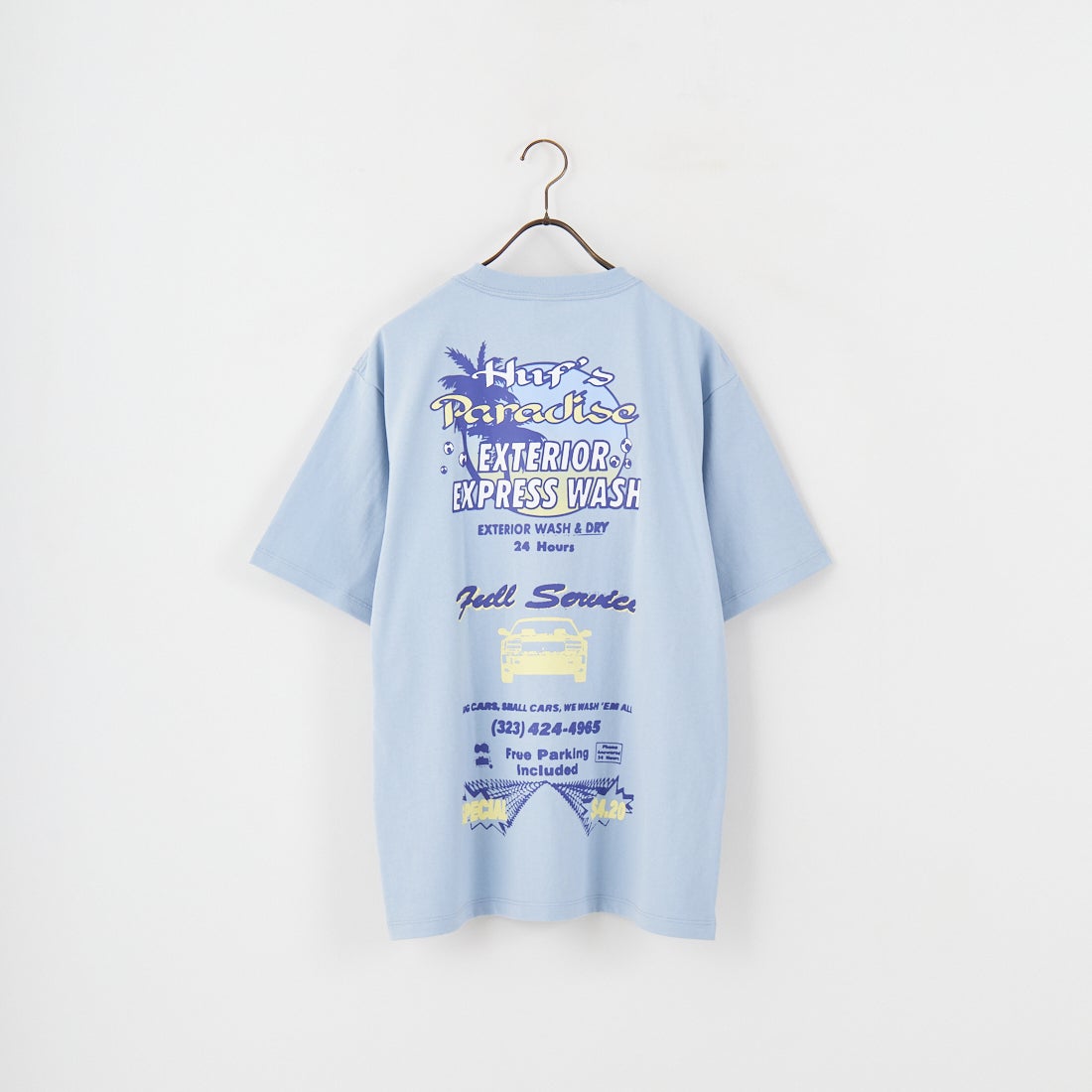 HUF [ハフ] フルサービス ショートスリーブTシャツ [TS02455] SKY