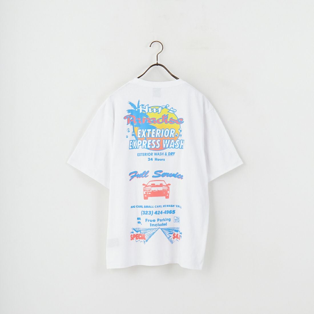 HUF [ハフ] フルサービス ショートスリーブTシャツ [TS02455] WHITE