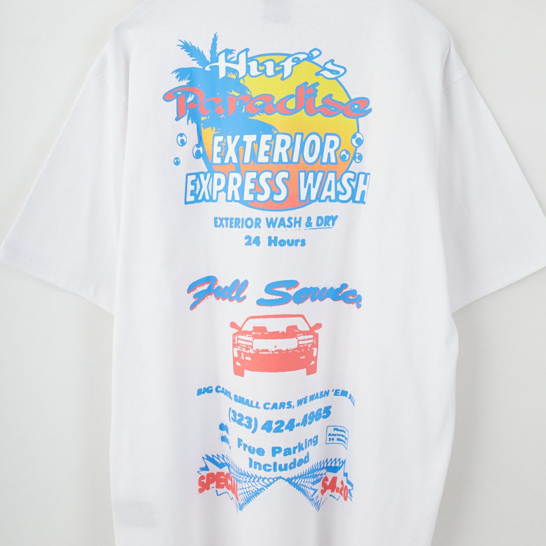 HUF [ハフ] フルサービス ショートスリーブTシャツ [TS02455] WHITE