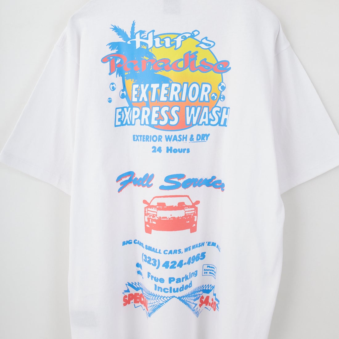 HUF [ハフ] フルサービス ショートスリーブTシャツ [TS02455] WHITE