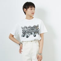 07 WHITE&モデル身長：160cm 着用サイズ：S&&