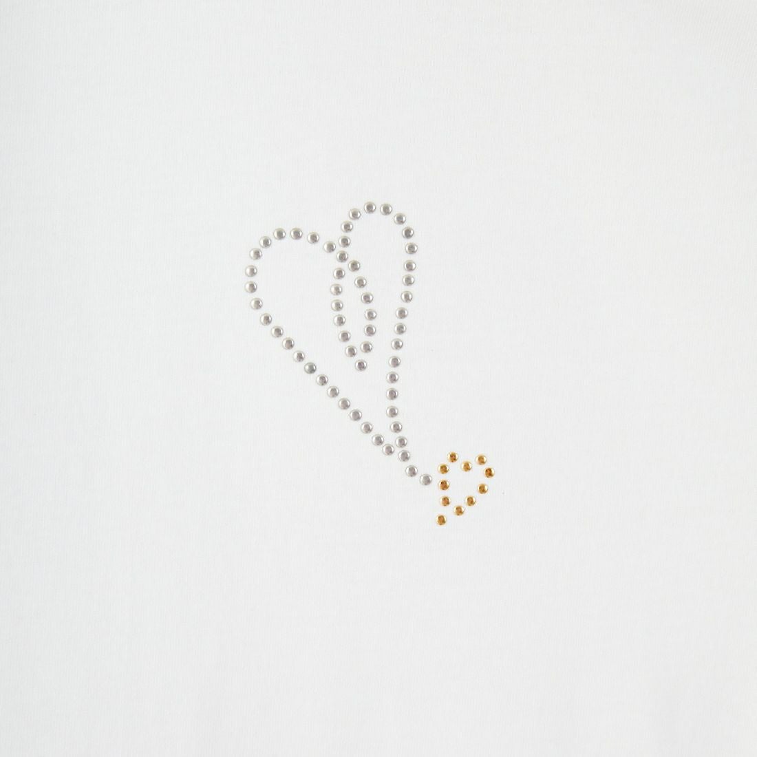 Jeans Factory Clothes [ジーンズファクトリークローズ] ピグメントスタッズTシャツ [JFC-252-043] C WHT