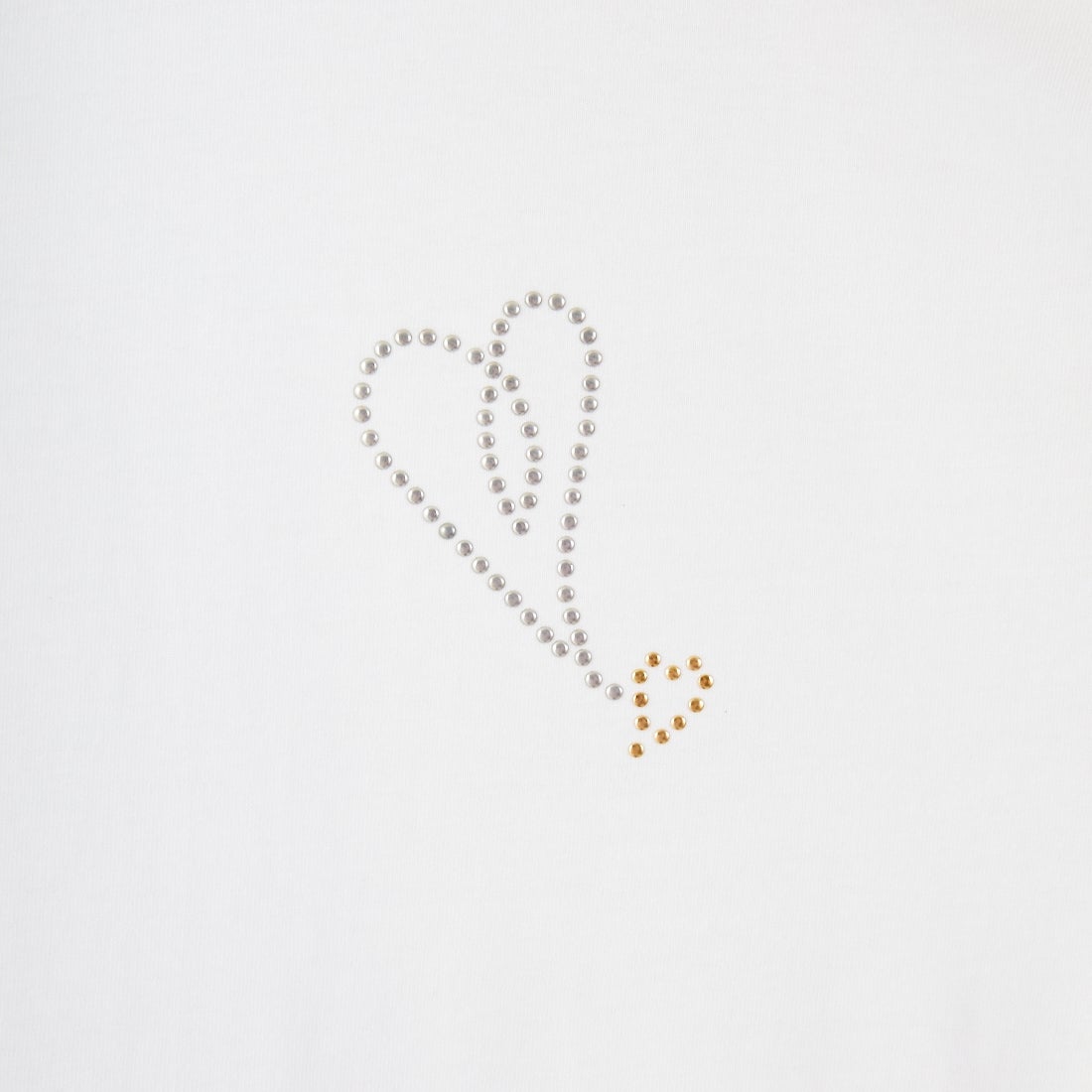 Jeans Factory Clothes [ジーンズファクトリークローズ] ピグメントスタッズTシャツ [JFC-252-043] C WHT