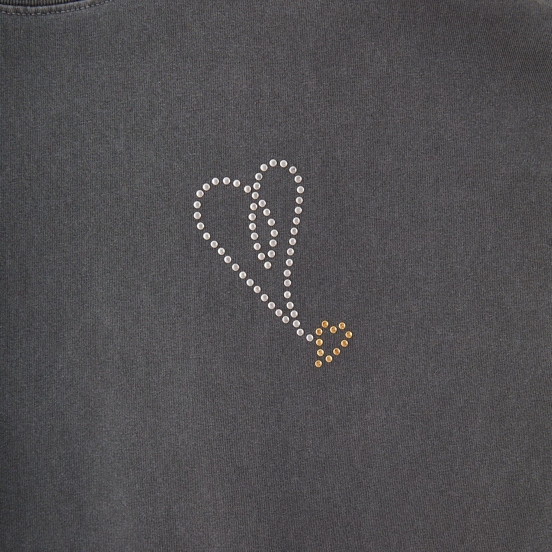Jeans Factory Clothes [ジーンズファクトリークローズ] ピグメントスタッズTシャツ [JFC-252-043] C CHR