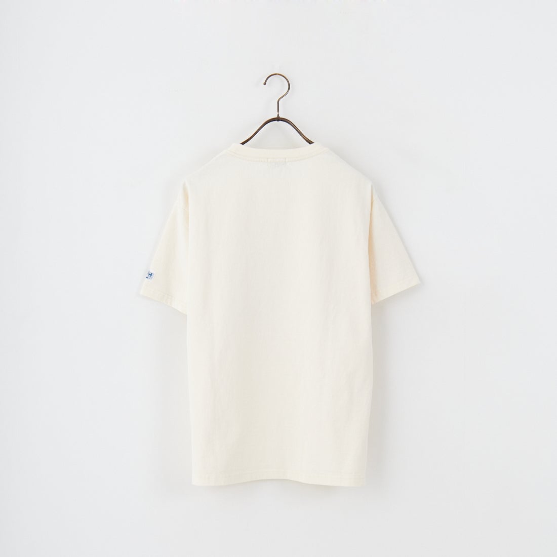 The Endless Summer [エンドレスサマー] カレッジロゴ フロッキープリントTシャツ [FH-25574337] 05 IVORY