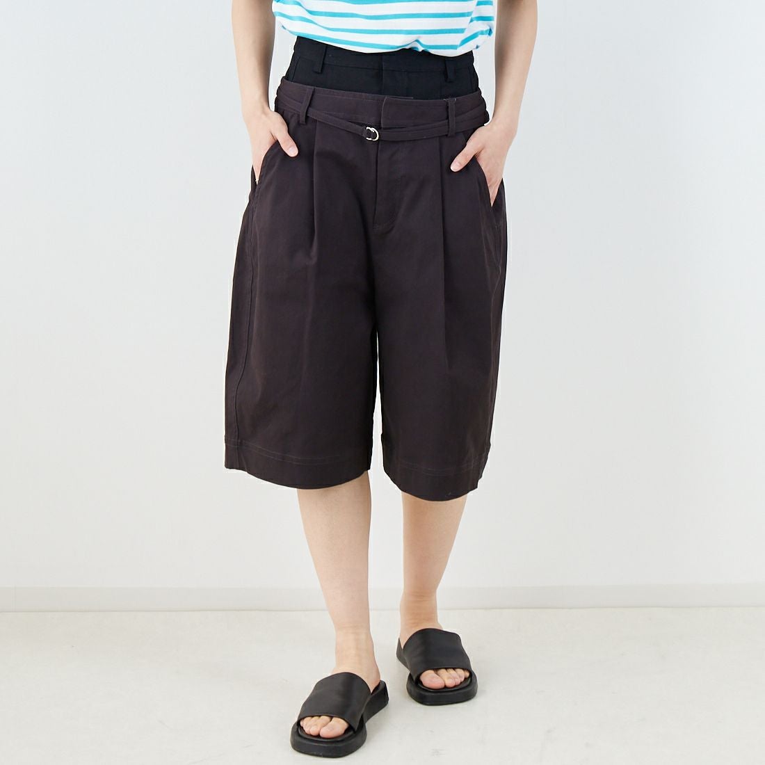 BLK&&モデル身長：160cm 着用サイズ：36&&