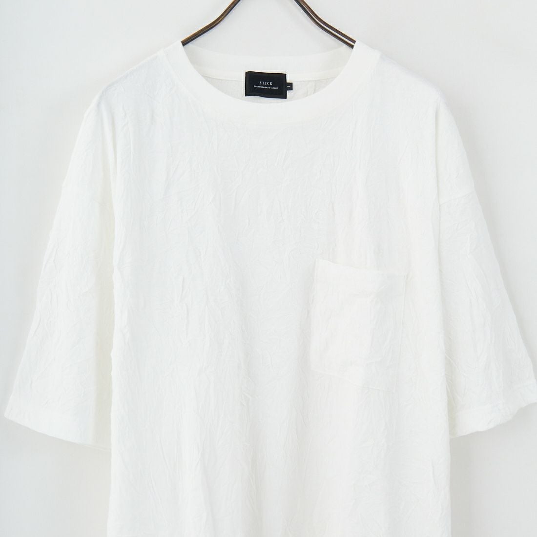 SLICK [スリック] キャッチワッシャーポケットTシャツ [5230130] 900 WHITE