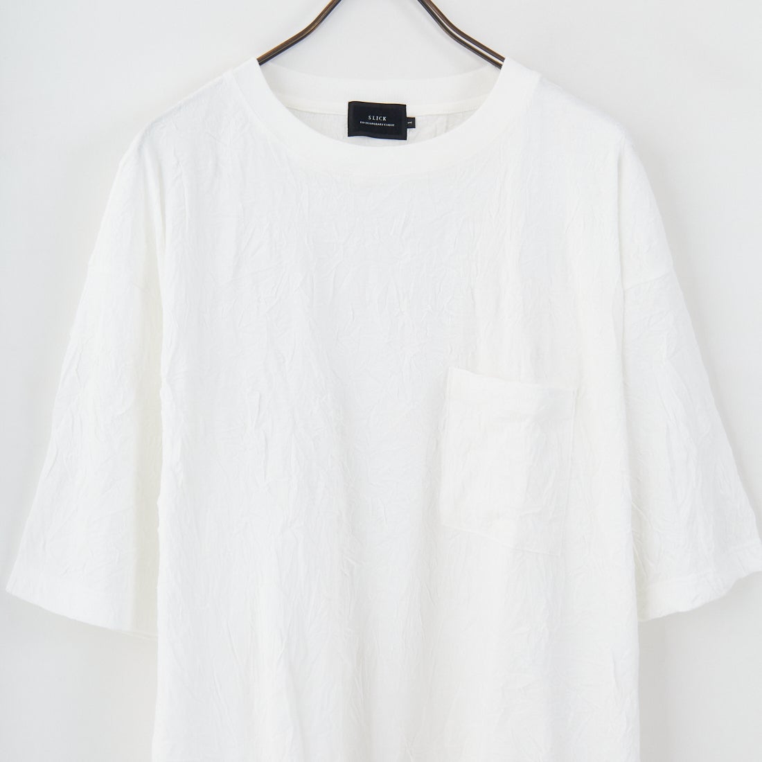 SLICK [スリック] キャッチワッシャーポケットTシャツ [5230130] 900 WHITE