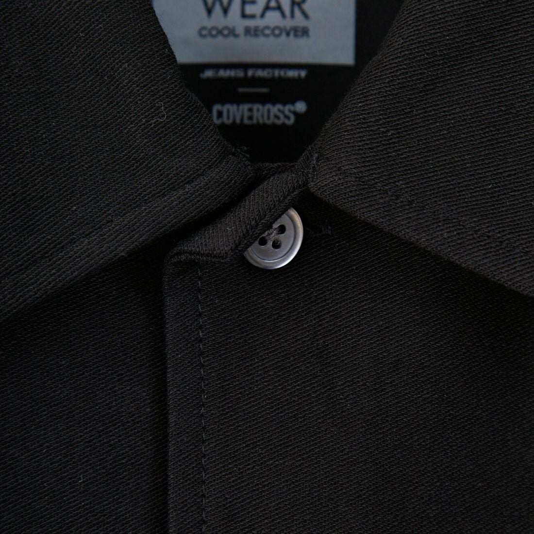Jeans Factory Clothes [ジーンズファクトリークローズ] TECH WEAR クールリカバーシャツ [JFC-252-022] BLACK