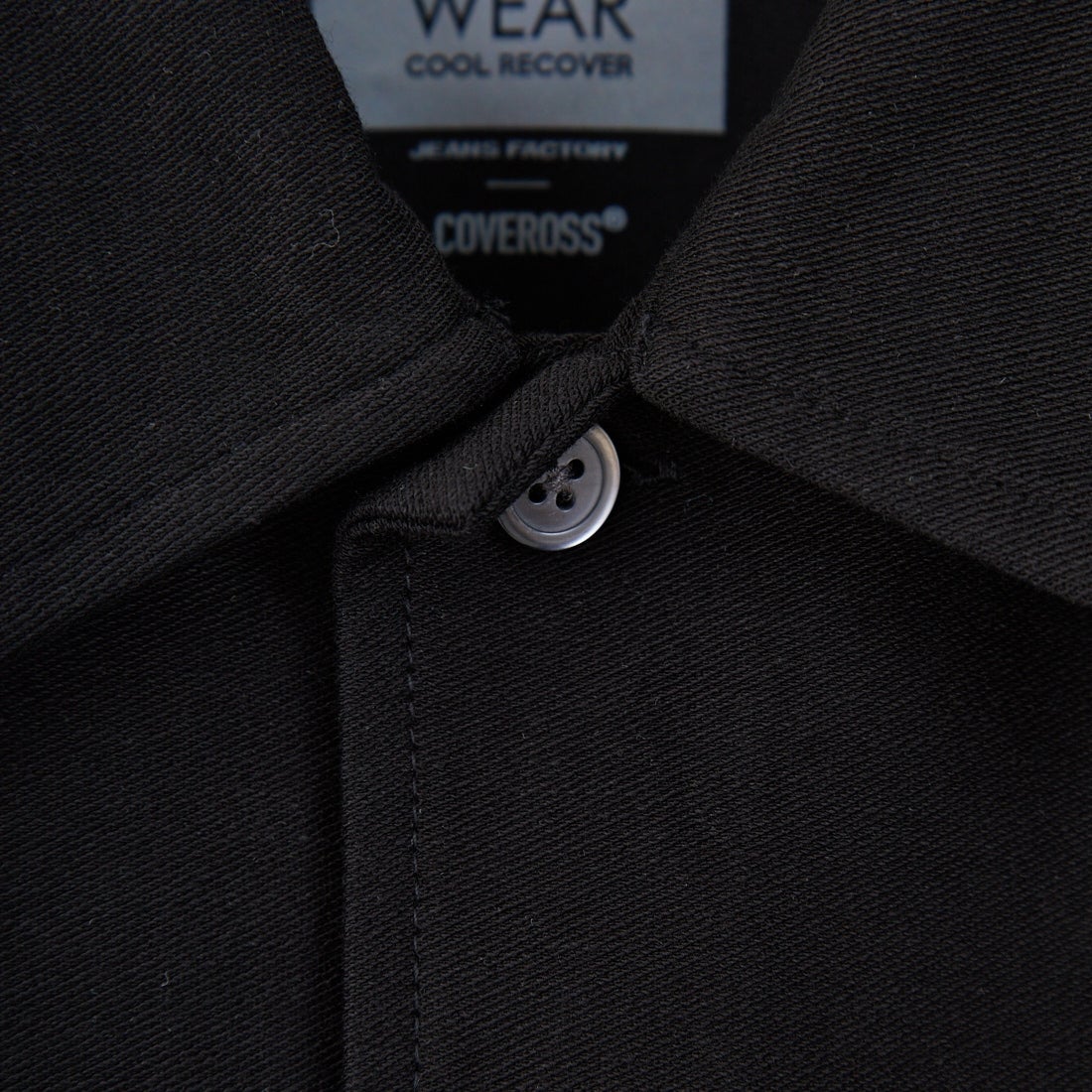 Jeans Factory Clothes [ジーンズファクトリークローズ] TECH WEAR クールリカバーシャツ [JFC-252-022] BLACK