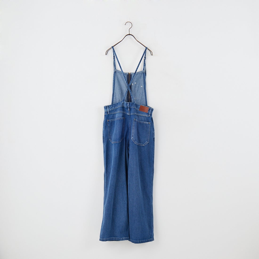 ANTGAUGE [アントゲージ] ワイドフレアデニムオーバーオール [C2336] 36 ﾕｰｽﾞﾄﾞ