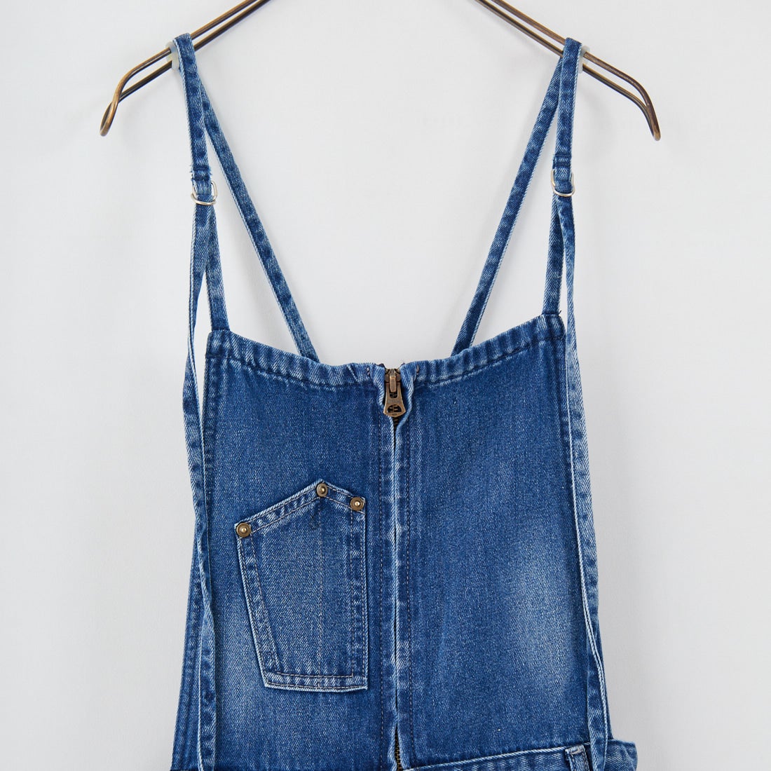 ANTGAUGE [アントゲージ] ワイドフレアデニムオーバーオール [C2336] 36 ﾕｰｽﾞﾄﾞ