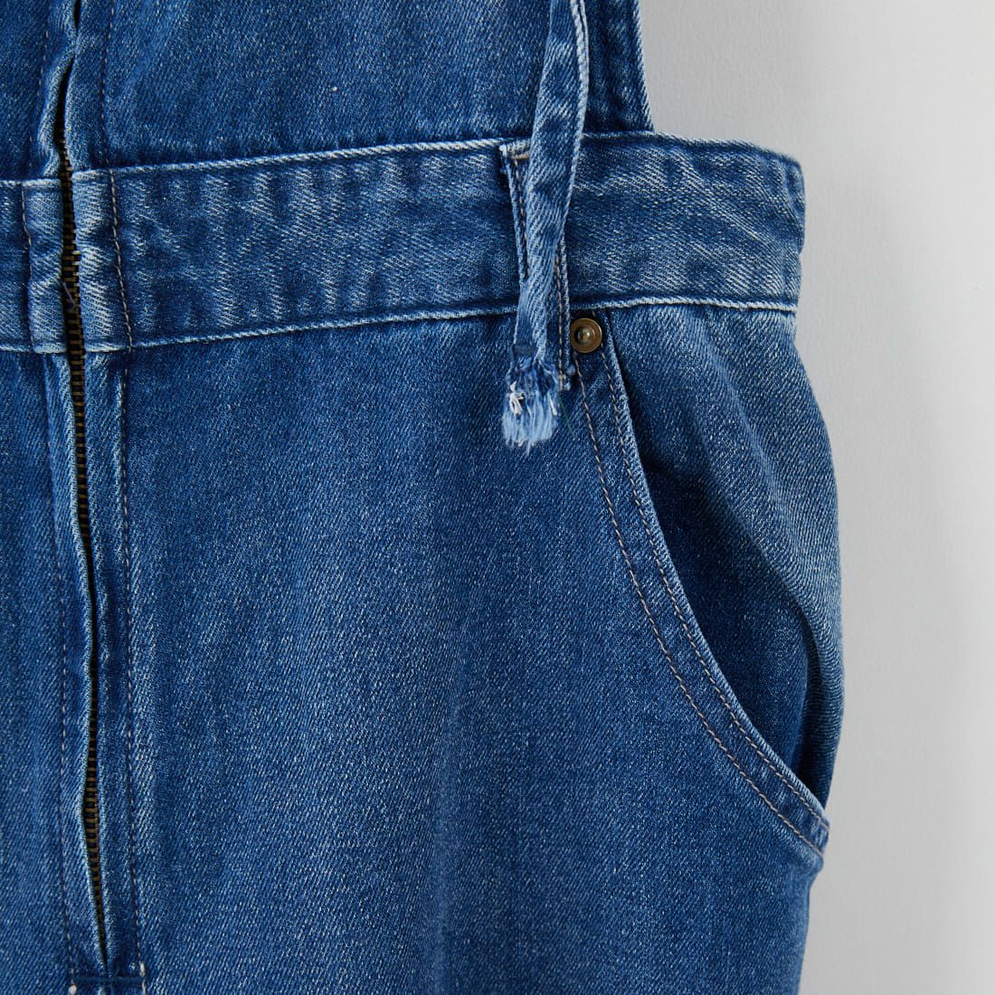 ANTGAUGE [アントゲージ] ワイドフレアデニムオーバーオール [C2336] 36 ﾕｰｽﾞﾄﾞ