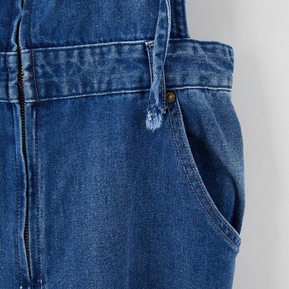 ANTGAUGE [アントゲージ] ワイドフレアデニムオーバーオール [C2336] 36 ﾕｰｽﾞﾄﾞ