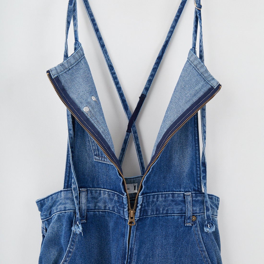 ANTGAUGE [アントゲージ] ワイドフレアデニムオーバーオール [C2336] 36 ﾕｰｽﾞﾄﾞ