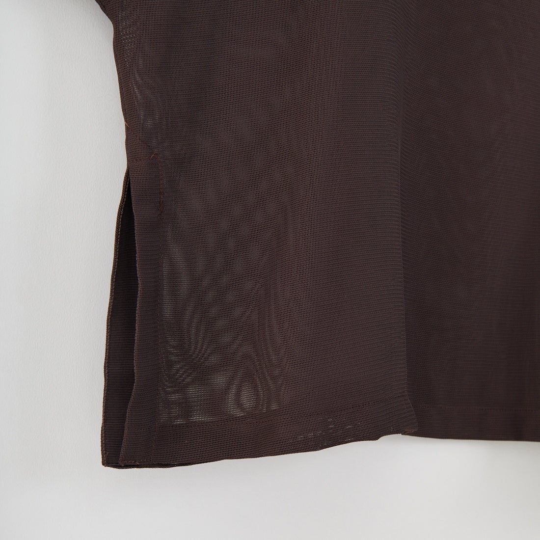 MICA&DEAL [マイカアンドディール] メッシュTブラウス [0125201156] BROWN