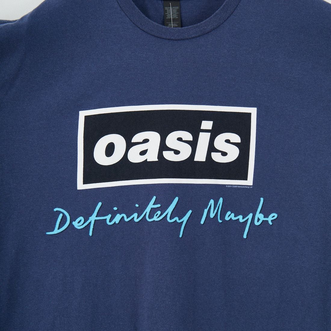 THRIFTY LOOK [スリフティールック] oasis ショートスリーブTシャツ [TL25S044-N] NAVY