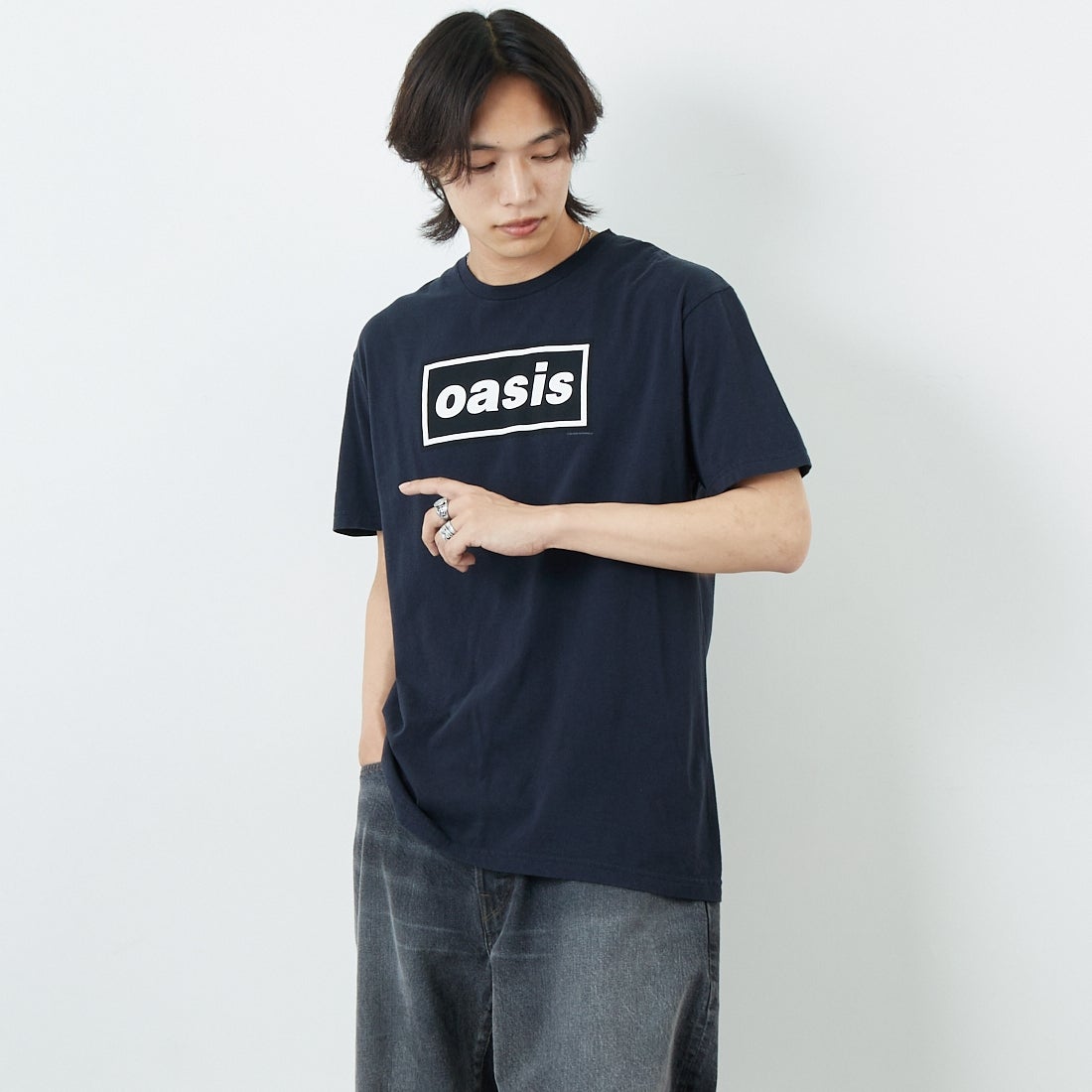 BLACK&&モデル身長：179cm 着用サイズ：L&&