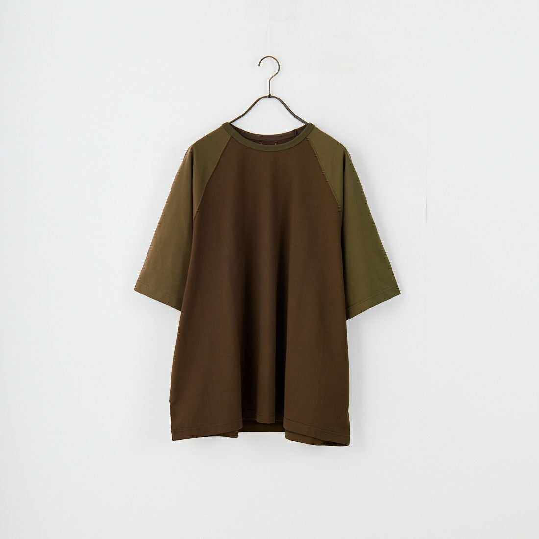 Name. [ネーム] 別注 ラグランビッグTシャツ [NMCU-JF-02] BROWN/KHAK
