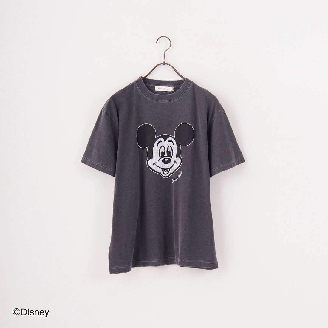 GOOD ROCK SPEED [グッドロックスピード] 別注 / MICKEY MOUSE / プリントTシャツ [INTN-040-JF] CHARCOAL