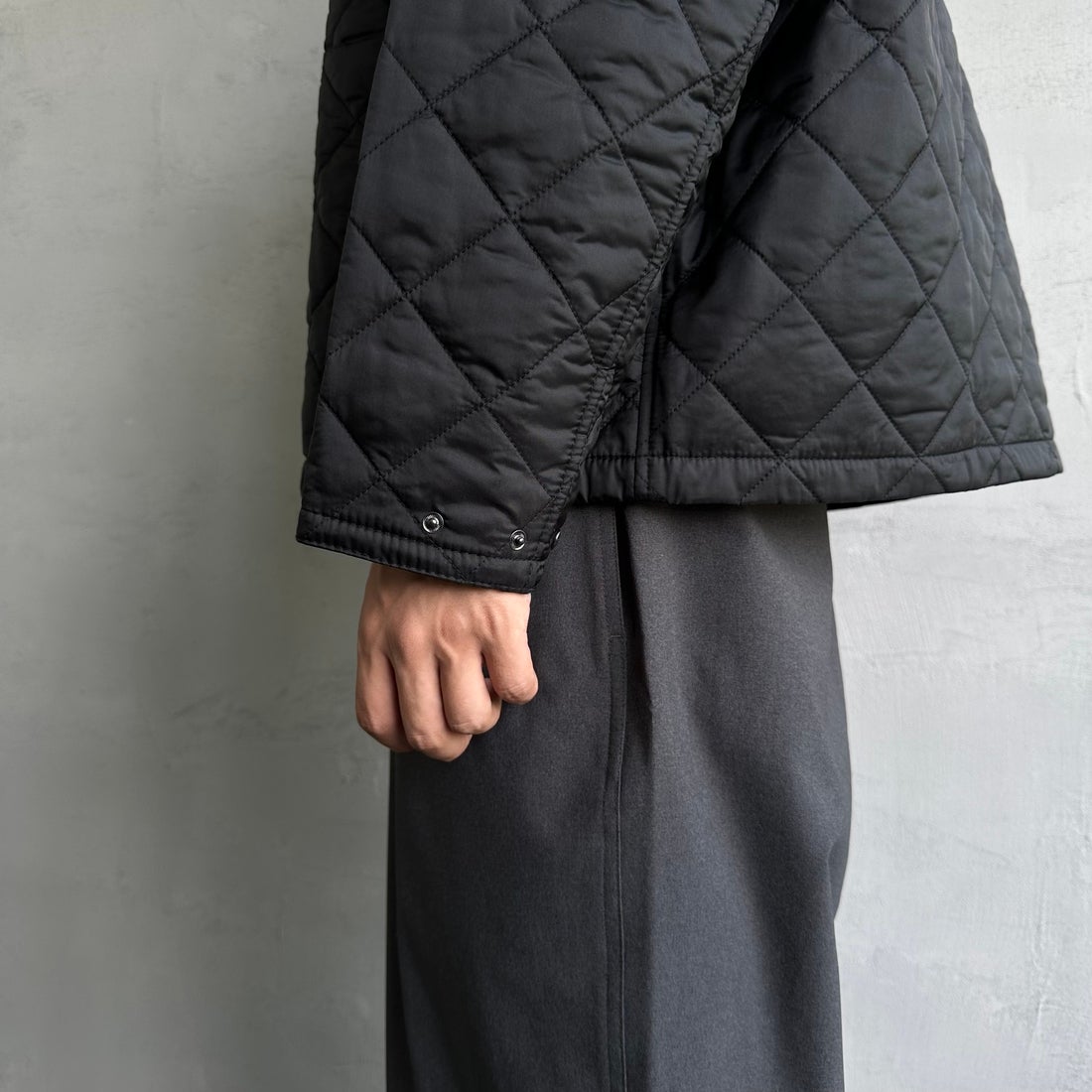 Barbour [バブアー] TRANSPORT/トランスポート オーバーサイズキルティングジャケット [MQU1796] BK91