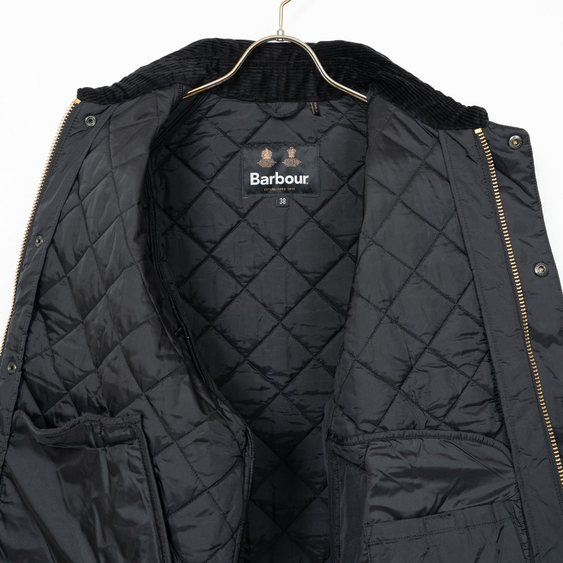 Barbour [バブアー] トランスポートキルティングジャケット [MQU1796] BK91