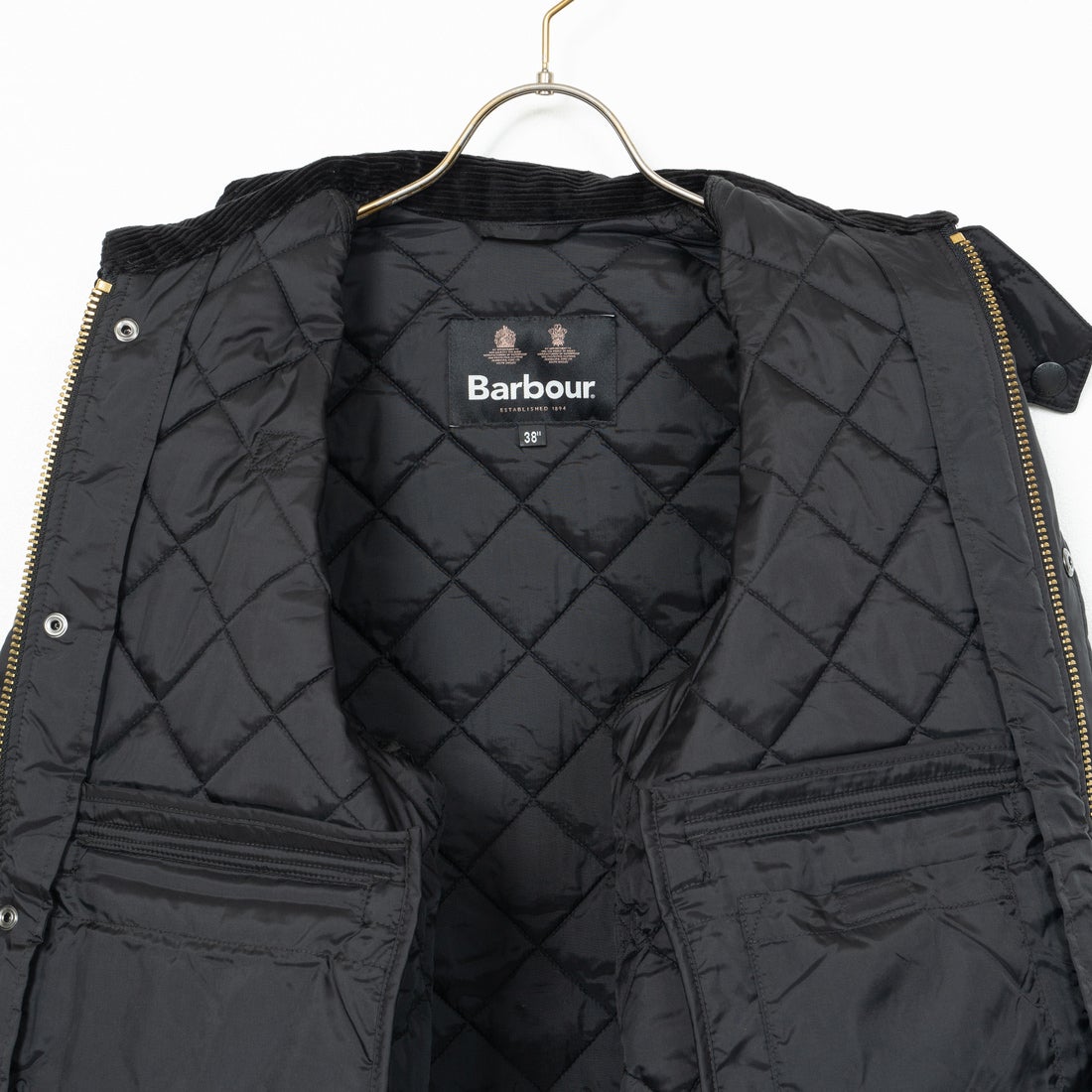 Barbour [バブアー] スペイキルティングジャケット [MQU1802] BK91