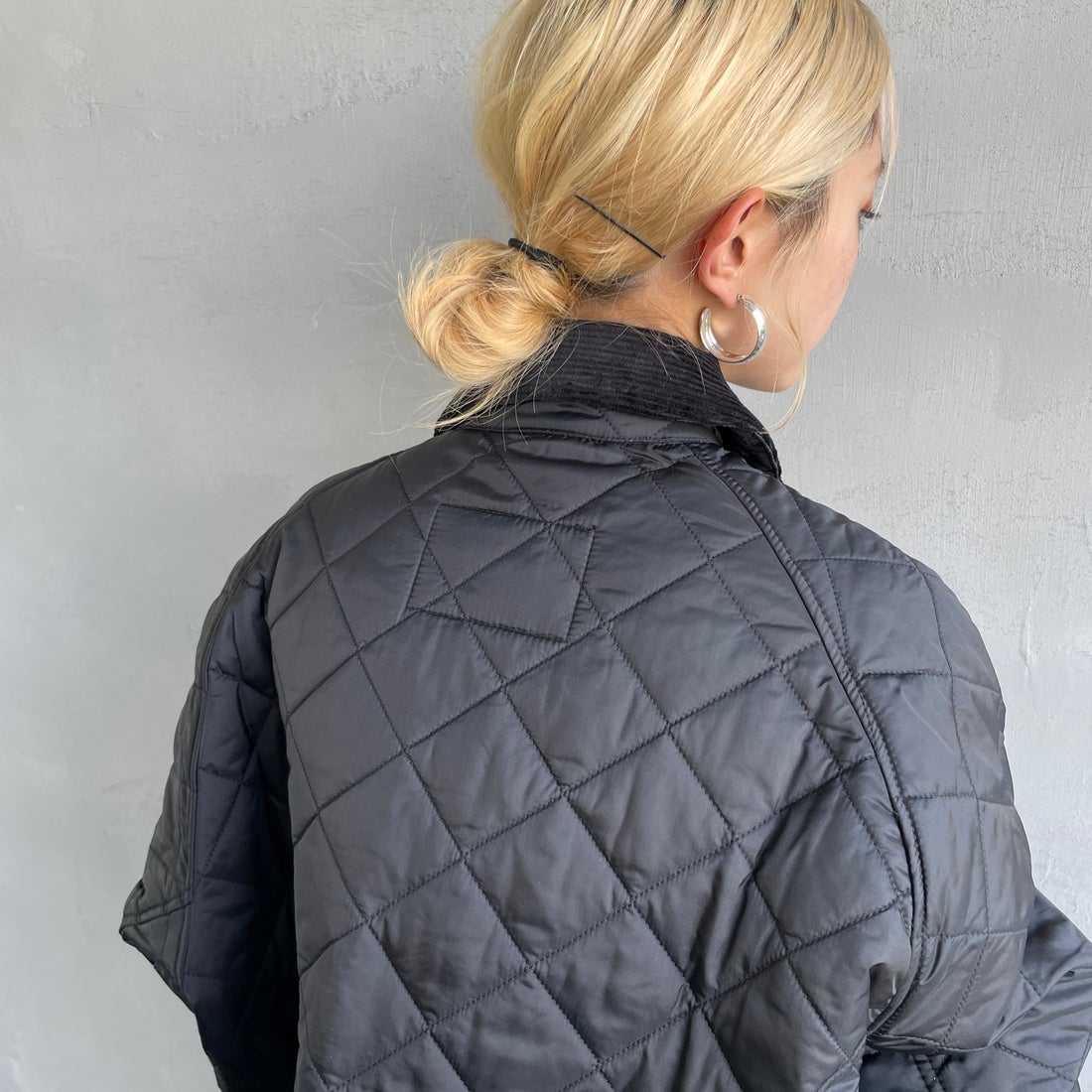 Barbour [バブアー] TRANSPORT/トランスポート オーバーサイズキルティングジャケット [MQU1796] BK91