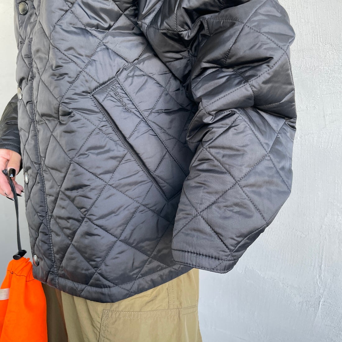 Barbour [バブアー] TRANSPORT/トランスポート オーバーサイズキルティングジャケット [MQU1796] BK91