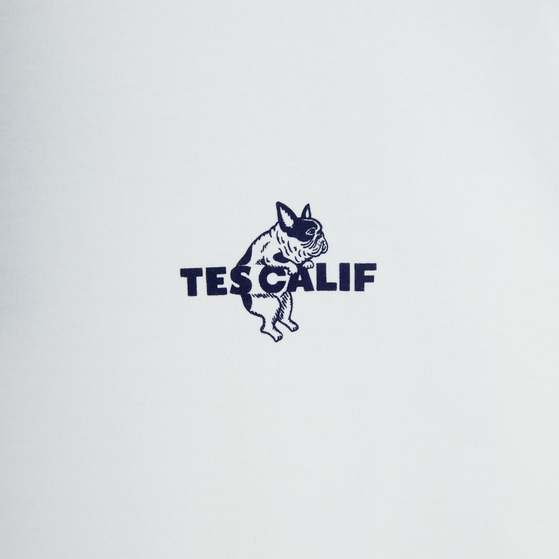 The Endless Summer [エンドレスサマー] 別注 ワンポイントBUHIフロッキープリントTシャツ [FH-25574516-JF] WHITE